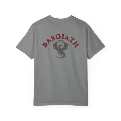Basgiath War College Dragon Rider T-Shirt – Fantasy Academy Back Print Tee | Romantasy Reader Shirt
