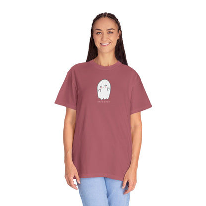 Cute Ghost Graphic T-Shirt for Halloween - I Fell for a Ghost inspired by The Dead Romantics