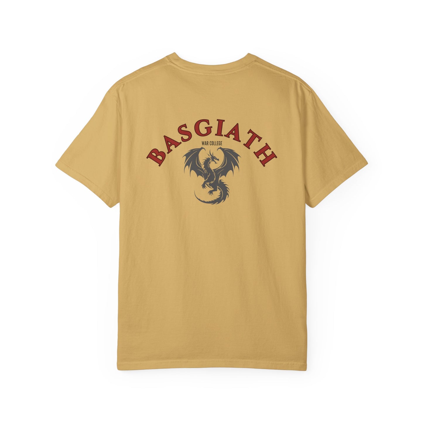 Basgiath War College Dragon Rider T-Shirt – Fantasy Academy Back Print Tee | Romantasy Reader Shirt
