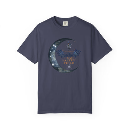 You Do Not Fear, Falter, Yield Tee | Fourth Wing Quote Shirt for BookTok Readers