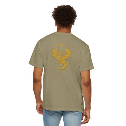 Dragon Book Lovers T-shirt - Unisex Garment-Dyed