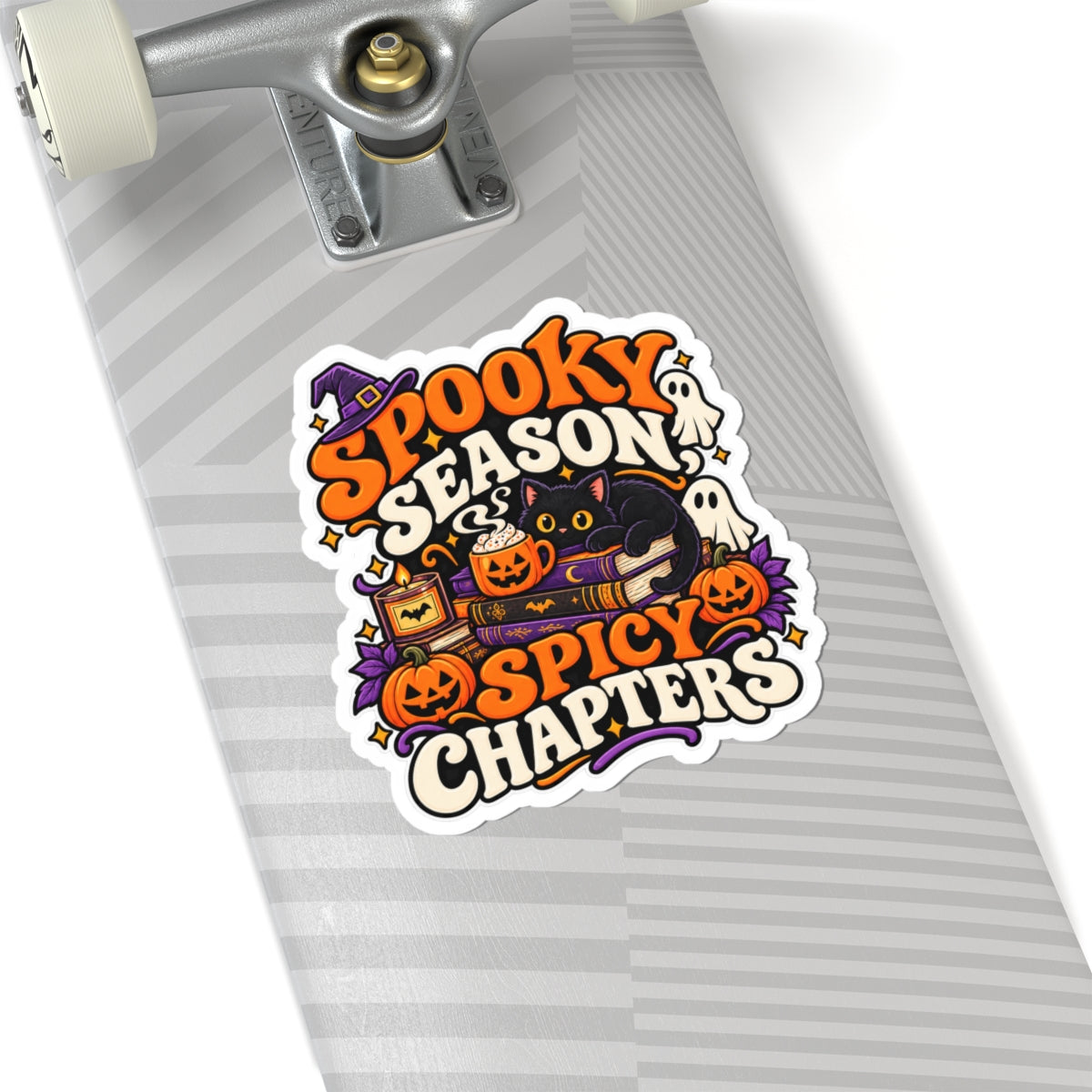 Spooky Season, Spicy Chapters Sticker | Halloween Bookish Decal