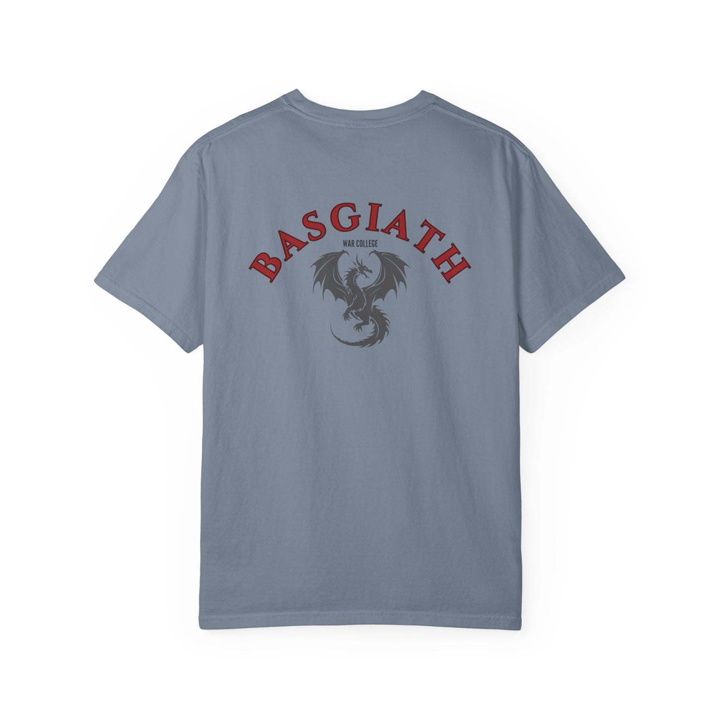 Basgiath War College Dragon Rider T-Shirt – Fantasy Academy Back Print Tee | Romantasy Reader Shirt