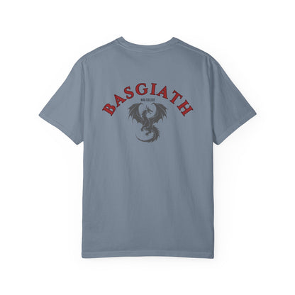 Basgiath War College Dragon Rider T-Shirt – Fantasy Academy Back Print Tee | Romantasy Reader Shirt