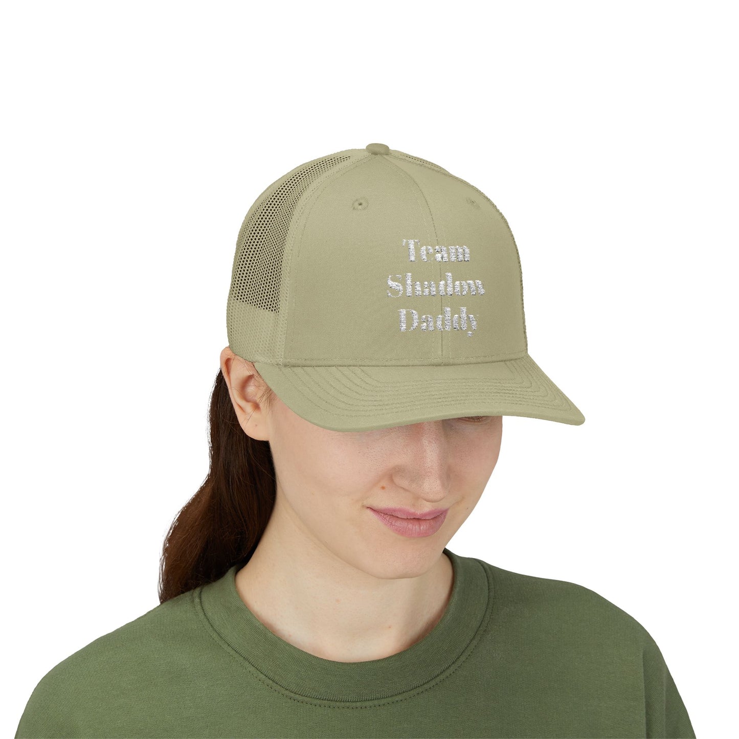 Team Shadow Daddy Sparkly Trucker Hat