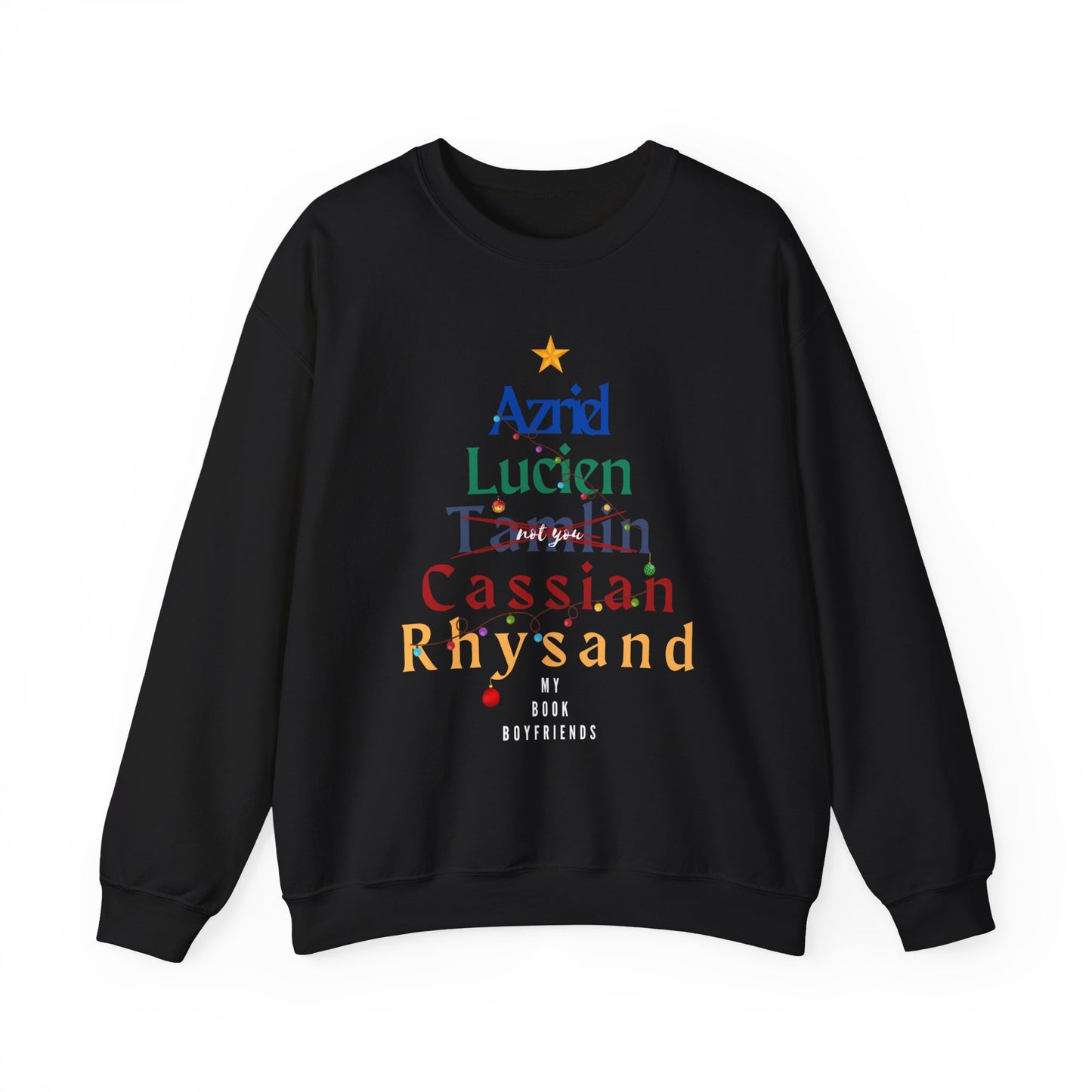 ACOTAR Book Boyfriends Christmas Sweatshirt | Rhysand, Cassian, Azriel Holiday Pullover