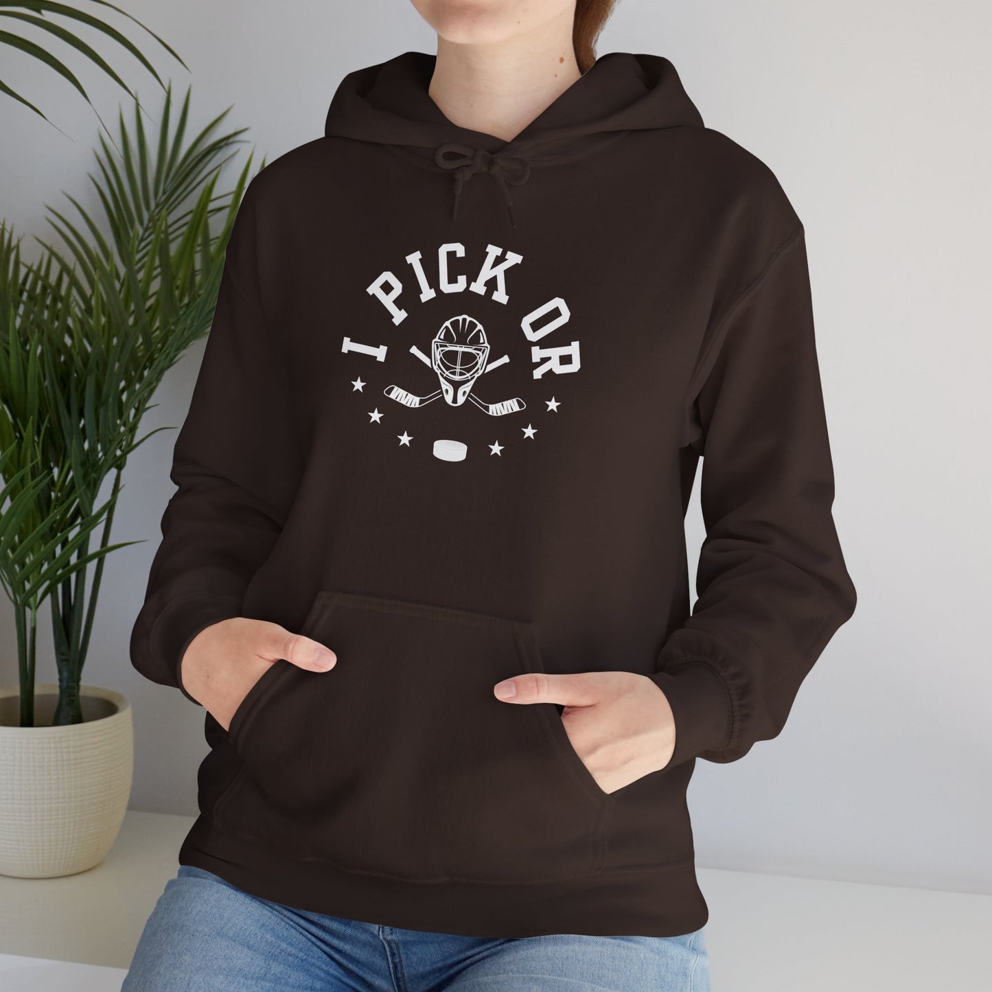 I Pick Or Hockey Hoodie | Cozy Romance Reader Sweatshirt