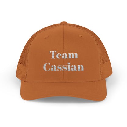 Team Cassian Sparkly Trucker Hat