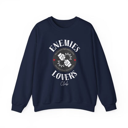Enemies vs Lovers Club Sweatshirt | Enemies to Lovers Romance Pullover for BookTok Fans