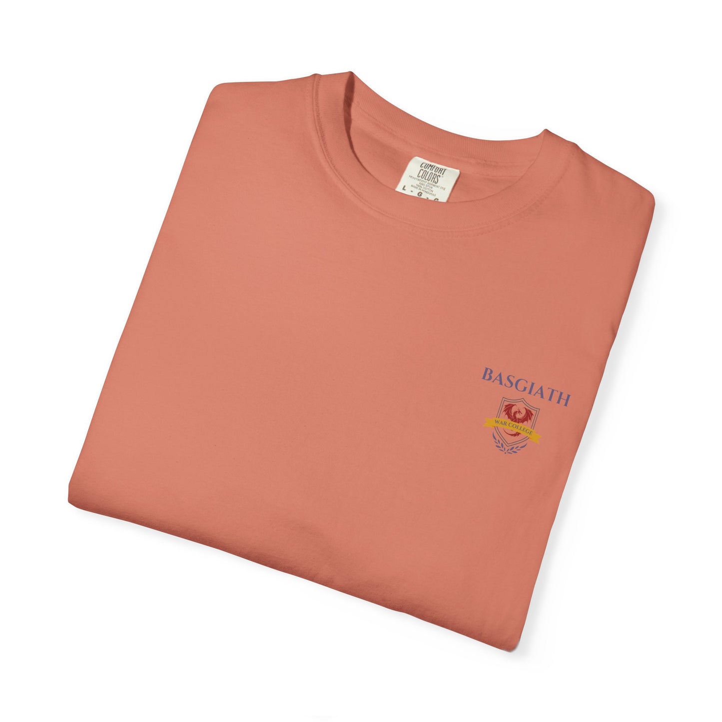Basgiath War College T-Shirt | Fourth Wing Inspired Dragon Rider Pocket Tee | Gift for Readers