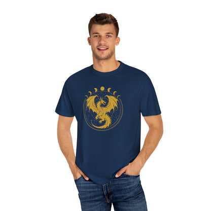 Dragons & Constellations Tee | Romantasy-Inspired Fourth Wing Shirt for BookTok Readers