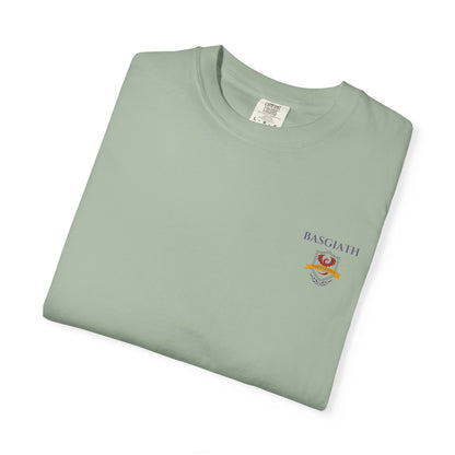 Basgiath War College T-Shirt | Fourth Wing Inspired Dragon Rider Pocket Tee | Gift for Readers
