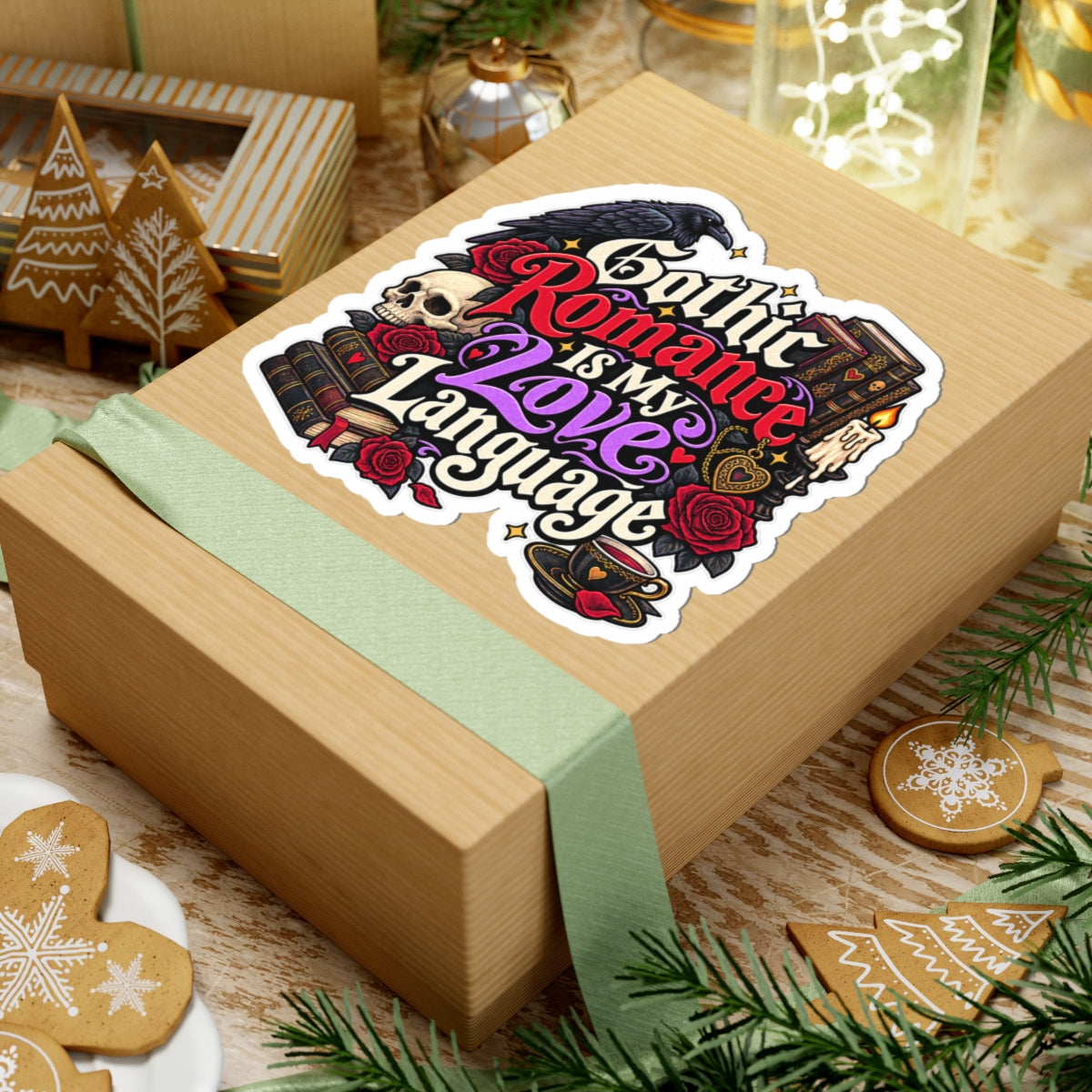 Gothic Romance Is My Love Language Sticker | BookTok Decal