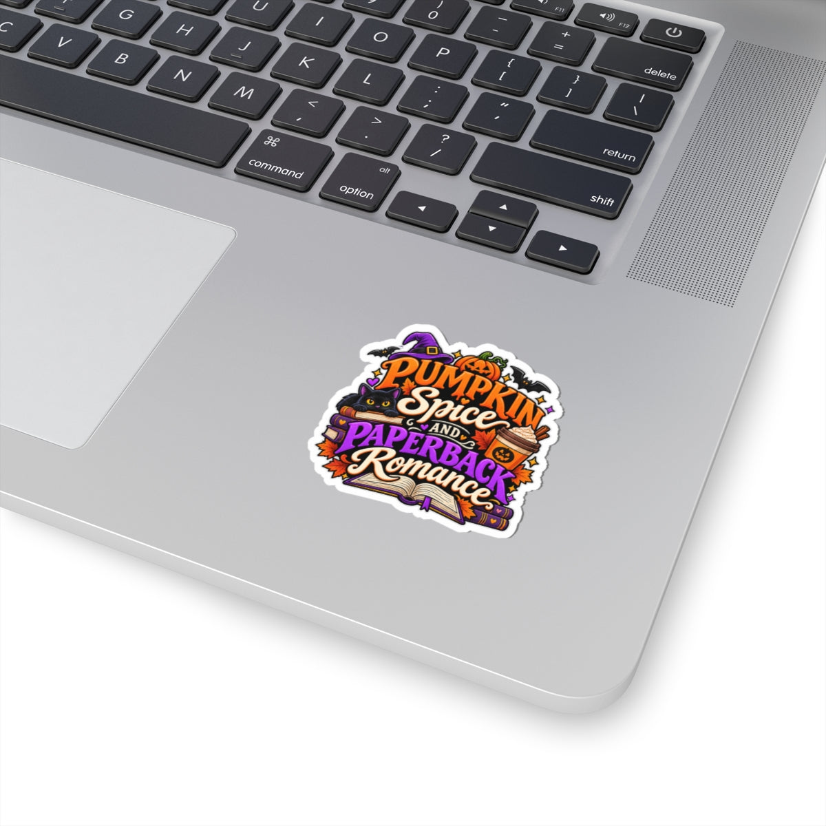 Pumpkin Spice & Paperback Romance Sticker | Fall Book Decal