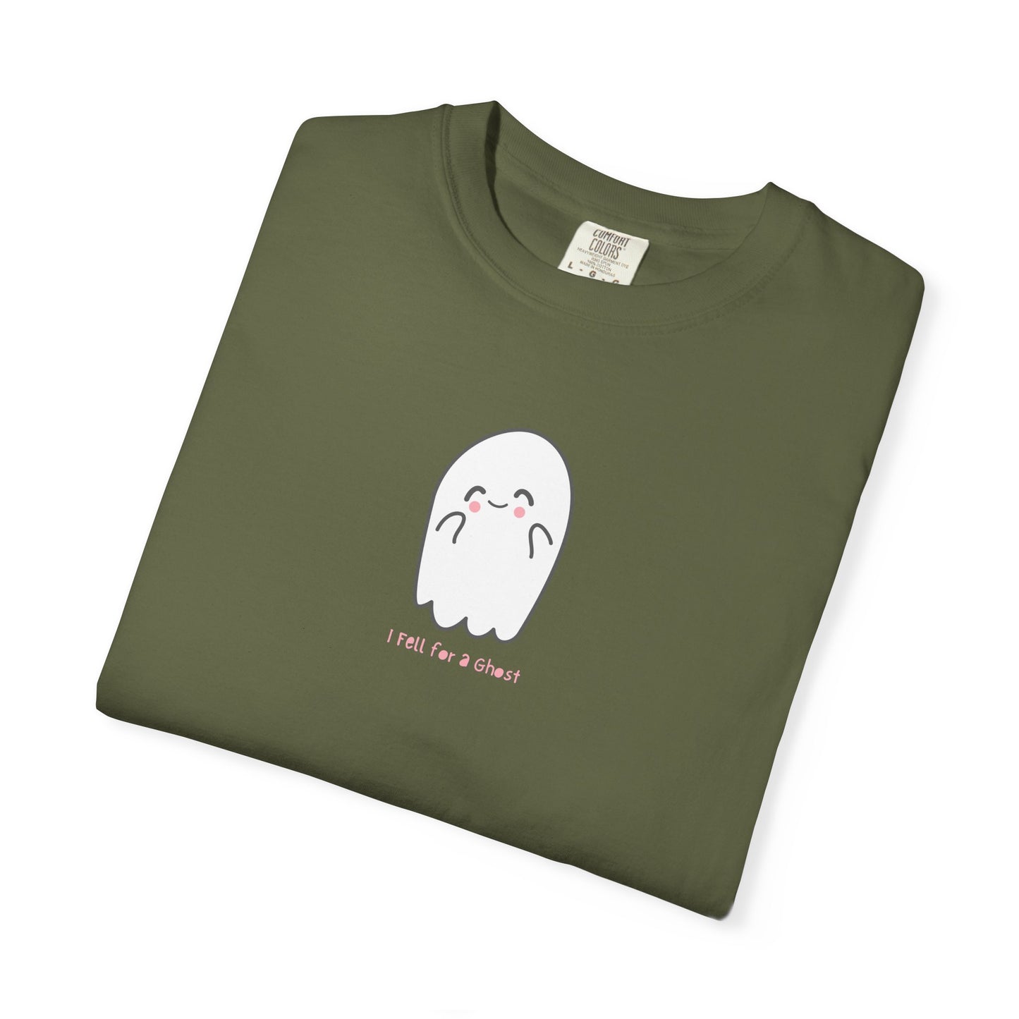 Cute Ghost Graphic T-Shirt for Halloween - I Fell for a Ghost inspired by The Dead Romantics