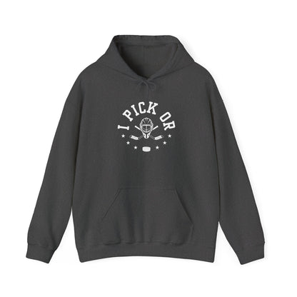 I Pick Or Hockey Hoodie | Cozy Romance Reader Sweatshirt