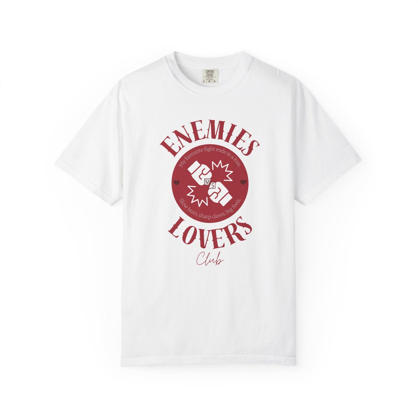 Enemies vs Lovers Club Tee | Dark Romance BookTok Shirt
