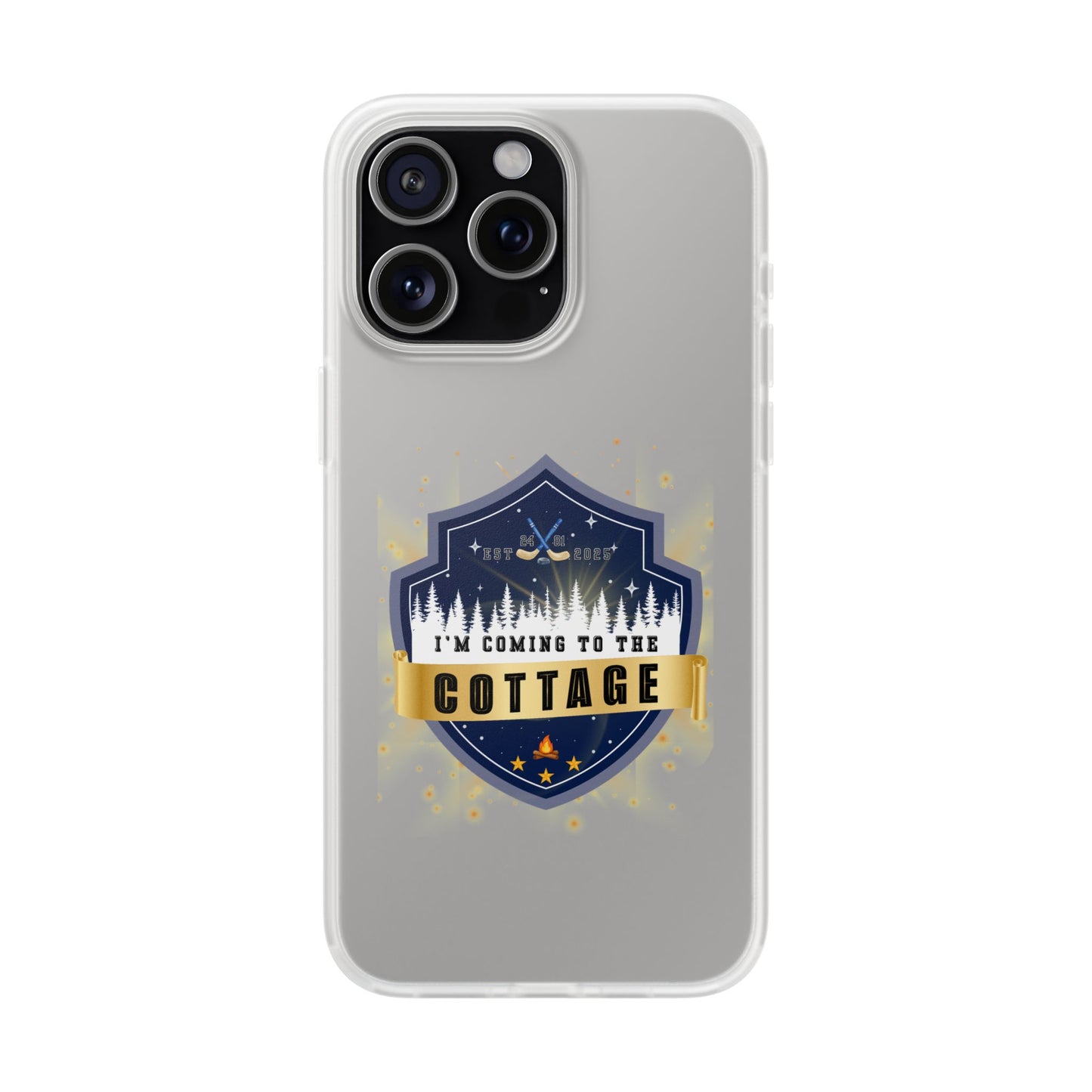 I’m Coming to the Cottage Phone Case | Hockey Romance Flexi Case