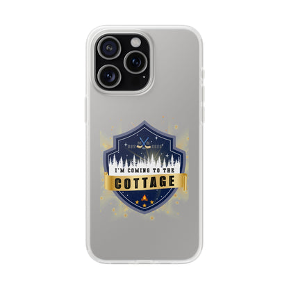 I’m Coming to the Cottage Phone Case | Hockey Romance Flexi Case