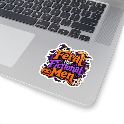 Feral for Fictional Men Sticker | Monster Romance Decal