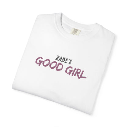 Zade’s Good Girl Minimalist Tee | Subtle Dark Romance Shirt for BookTok Fans