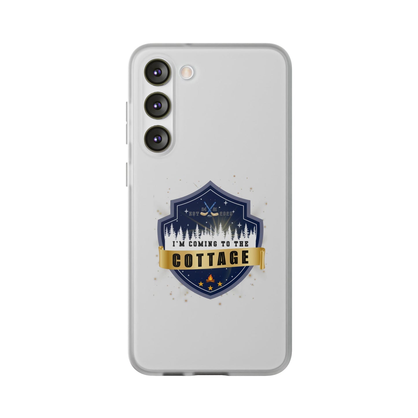 I’m Coming to the Cottage Phone Case | Hockey Romance Flexi Case
