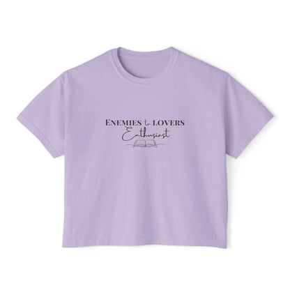 Enemies to Lovers Enthusiast Tee | Spicy BookTok Romance Shirt