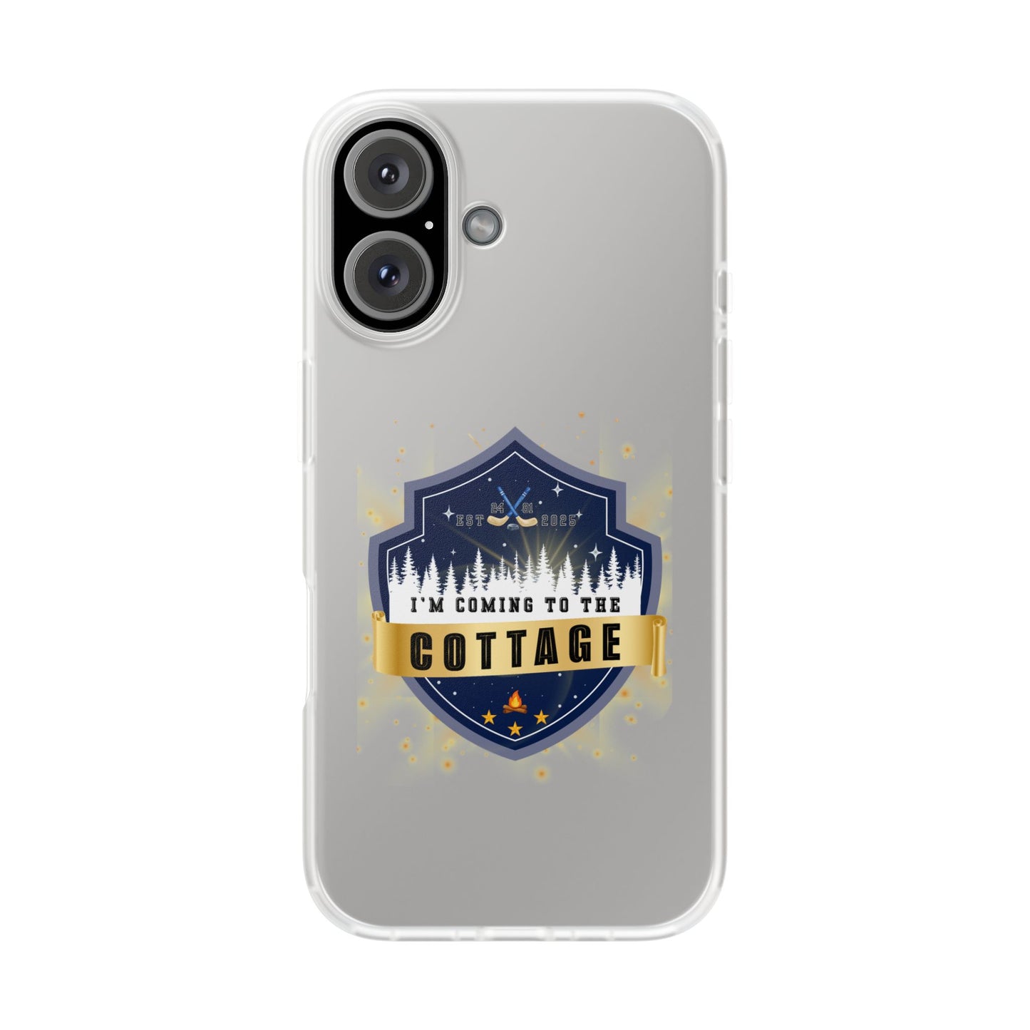 I’m Coming to the Cottage Phone Case | Hockey Romance Flexi Case