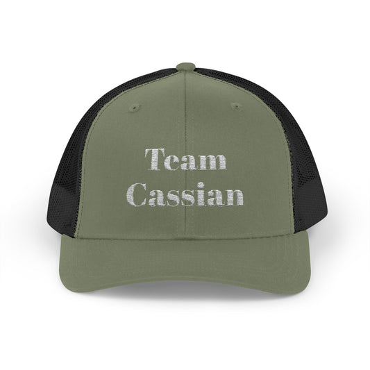 Team Cassian Sparkly Trucker Hat