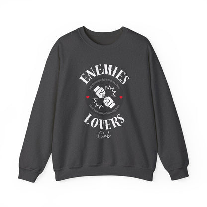 Enemies vs Lovers Club Sweatshirt | Enemies to Lovers Romance Pullover for BookTok Fans