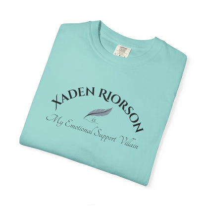 Emotional Support Villain T-Shirt - Fourth Wing Xaden Riorson Design