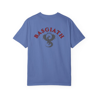 Bookish Dragon Rider T-shirt - Unisex Garment-Dyed