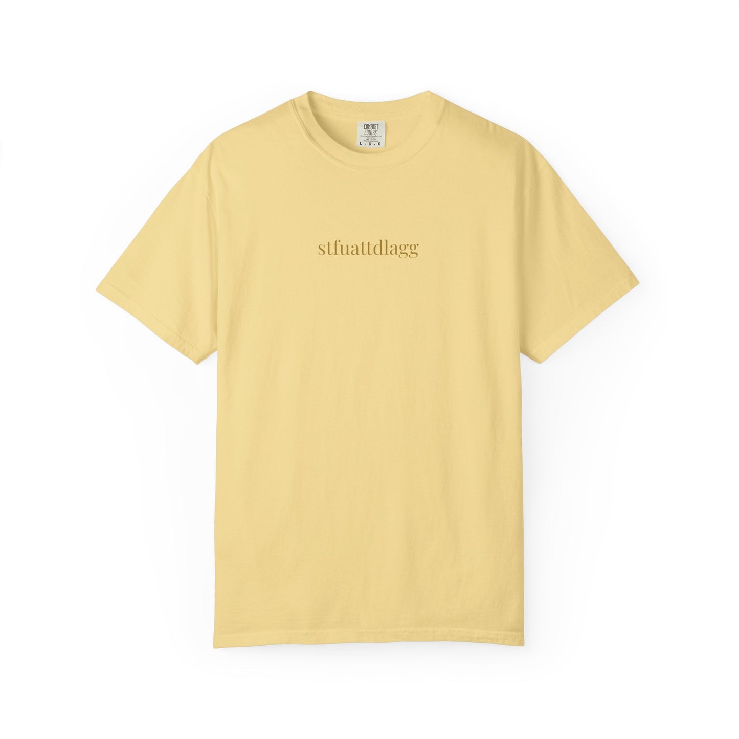 STFUATTDLAGG Minimalist Tee | Subtle Spicy BookTok Shirt