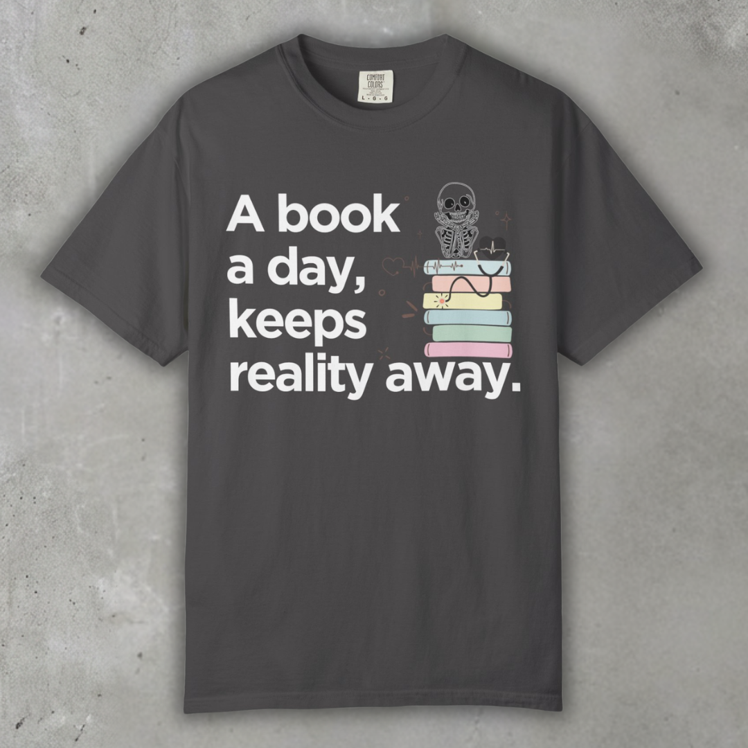 A_book_a_day_keeps_reality_away_Graphite