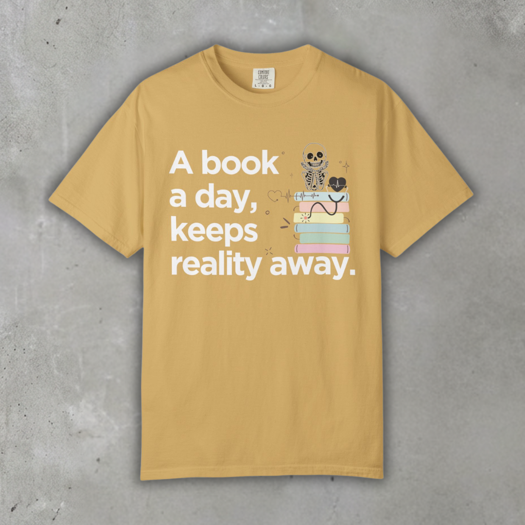 A_book_a_day_keeps_reality_away_Mustard
