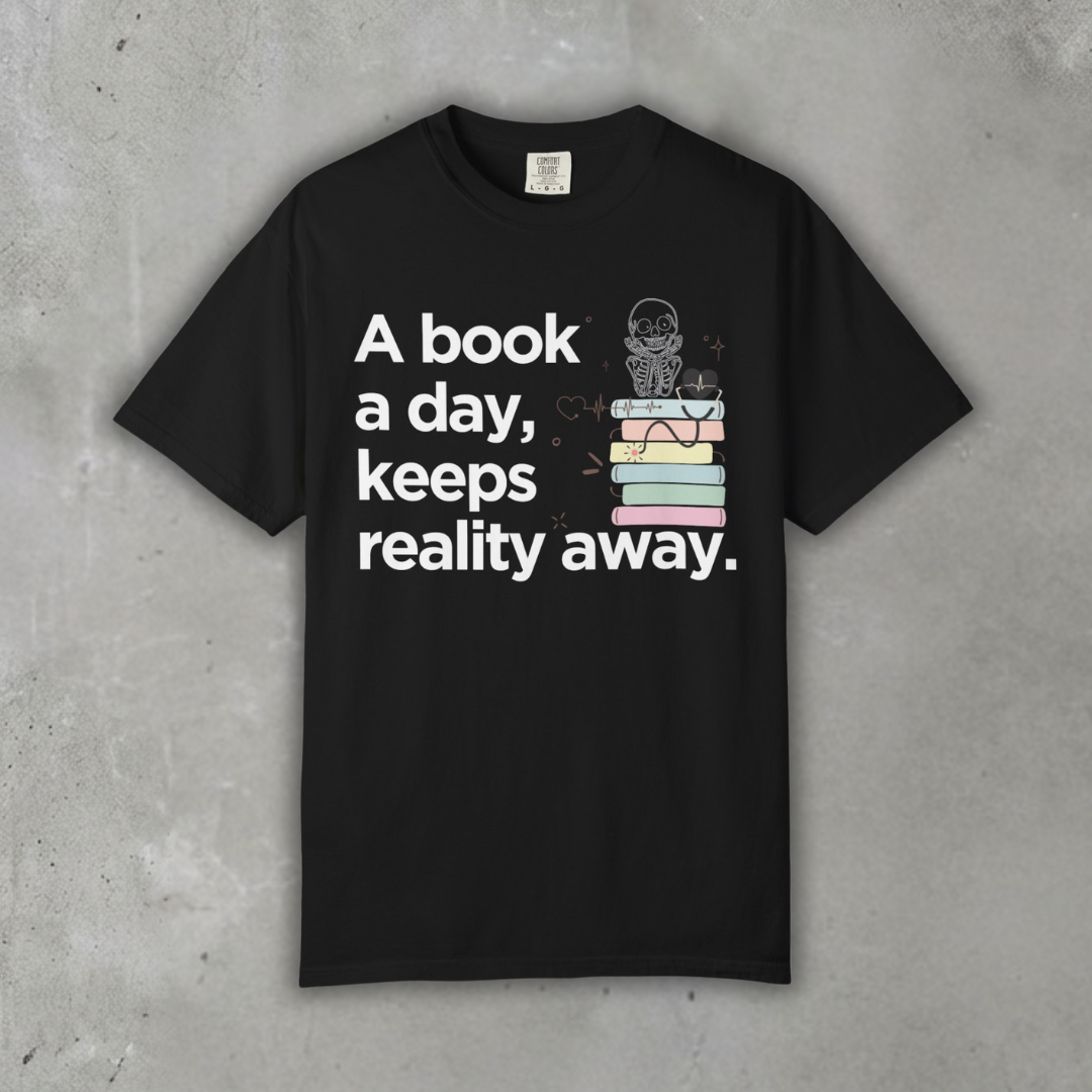 A_book_a_day_keeps_reality_away_black