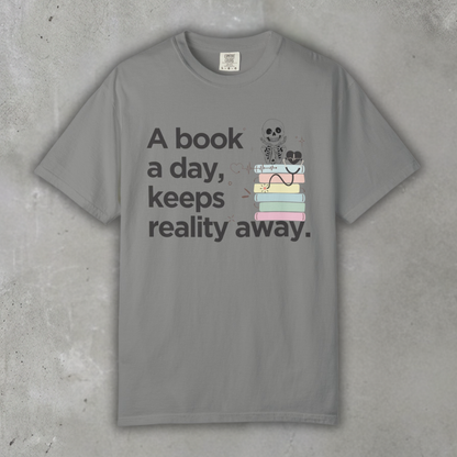 A_book_a_day_keeps_reality_away_granite