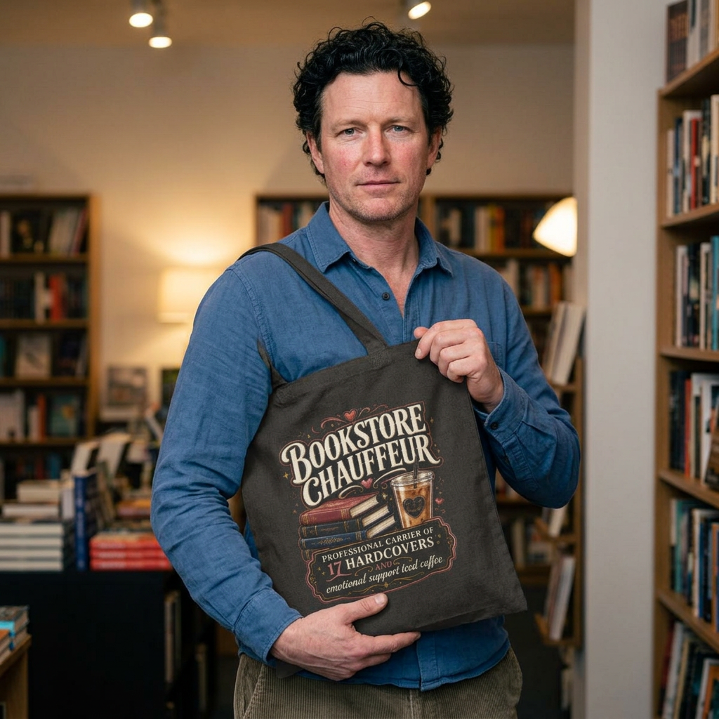 Bookstore Chauffeur tote bag