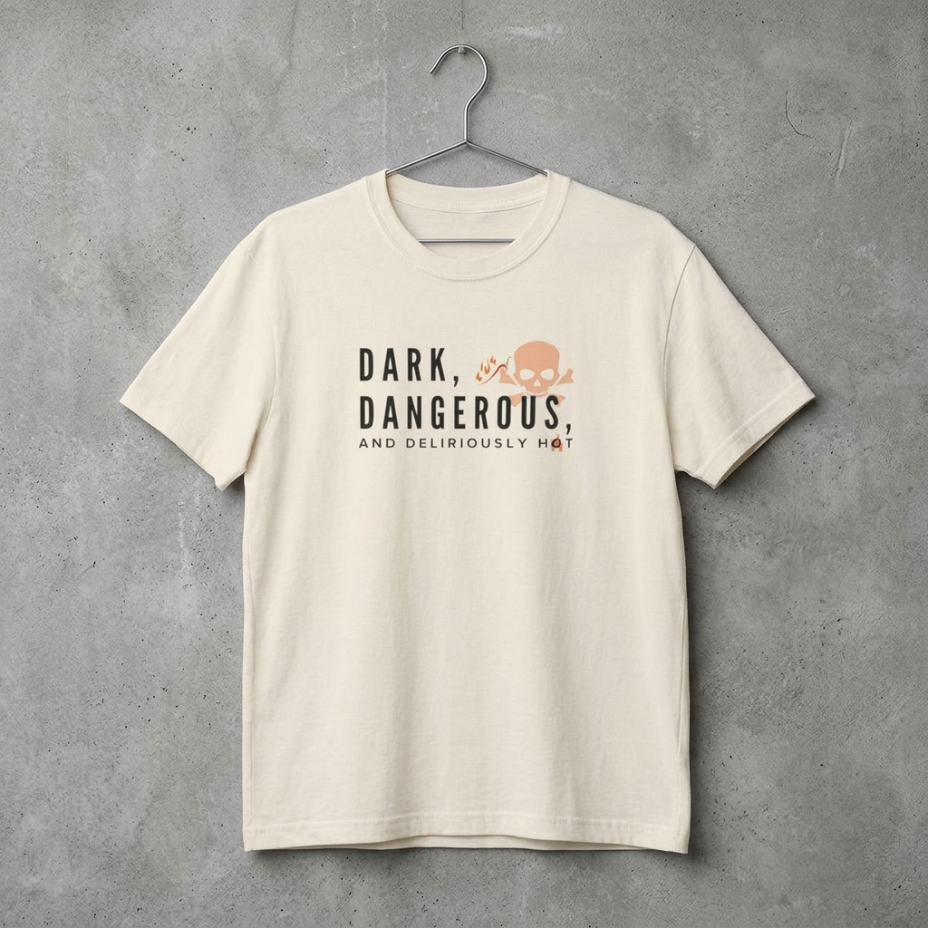 Booktok Boxy Tee Ivory