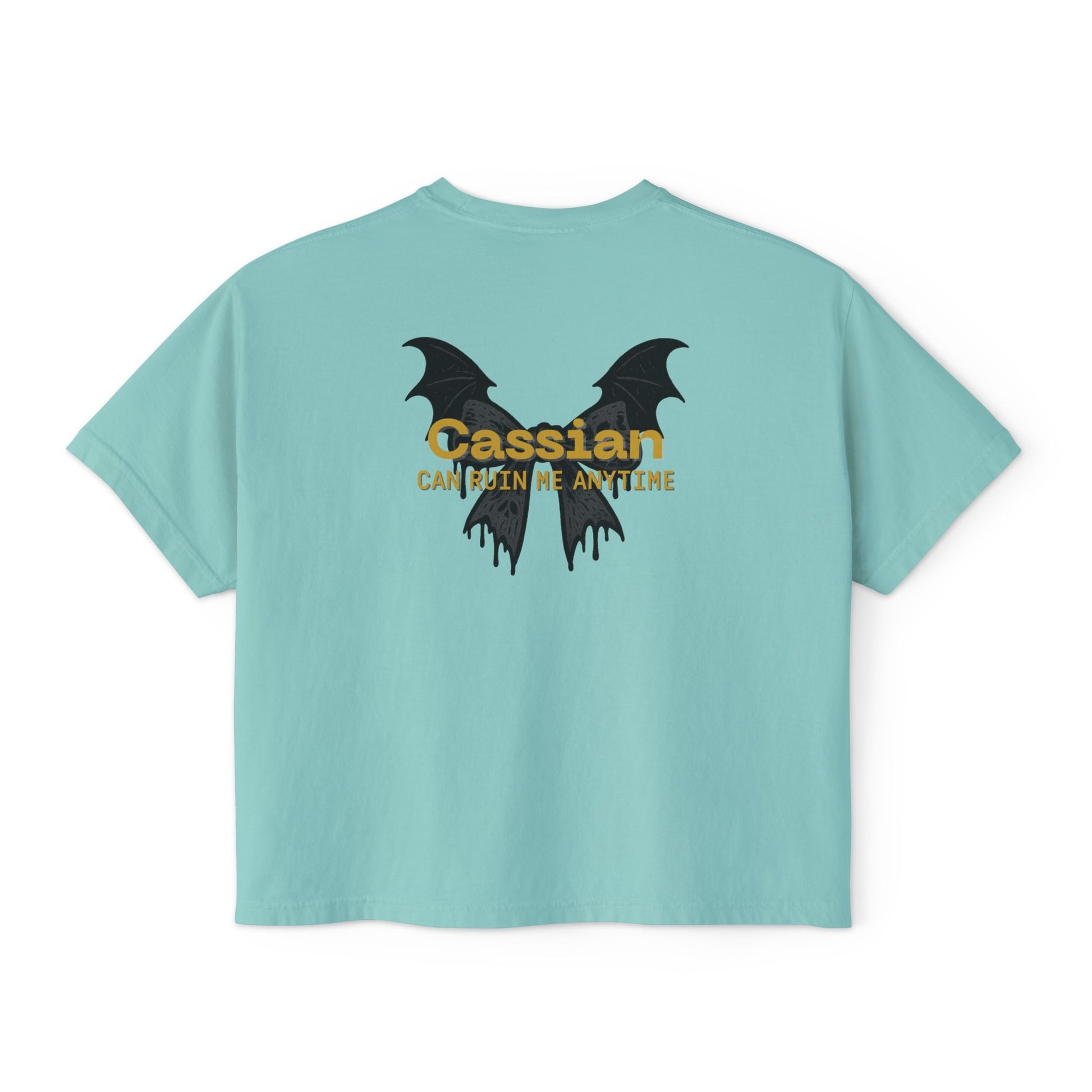 Cassian_Can_Ruin_Me_Boxy_Tee Chalky Mint Back