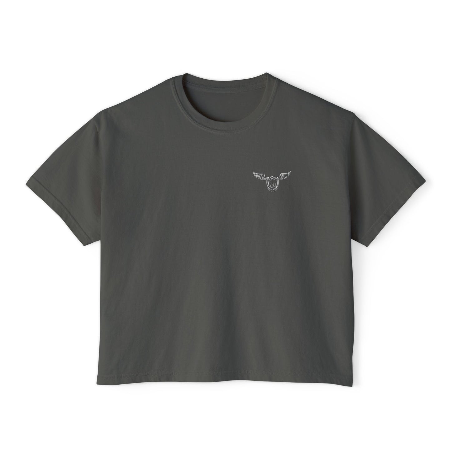 Cassian_Can_Ruin_Me_Boxy_Tee Pepper Front