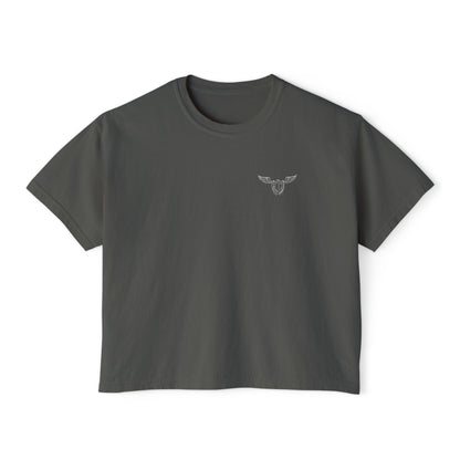 Cassian_Can_Ruin_Me_Boxy_Tee Pepper Front