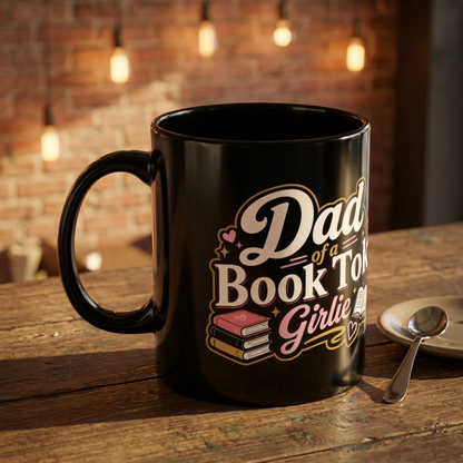 Dad of a BookTok Girlie Mug 11oz