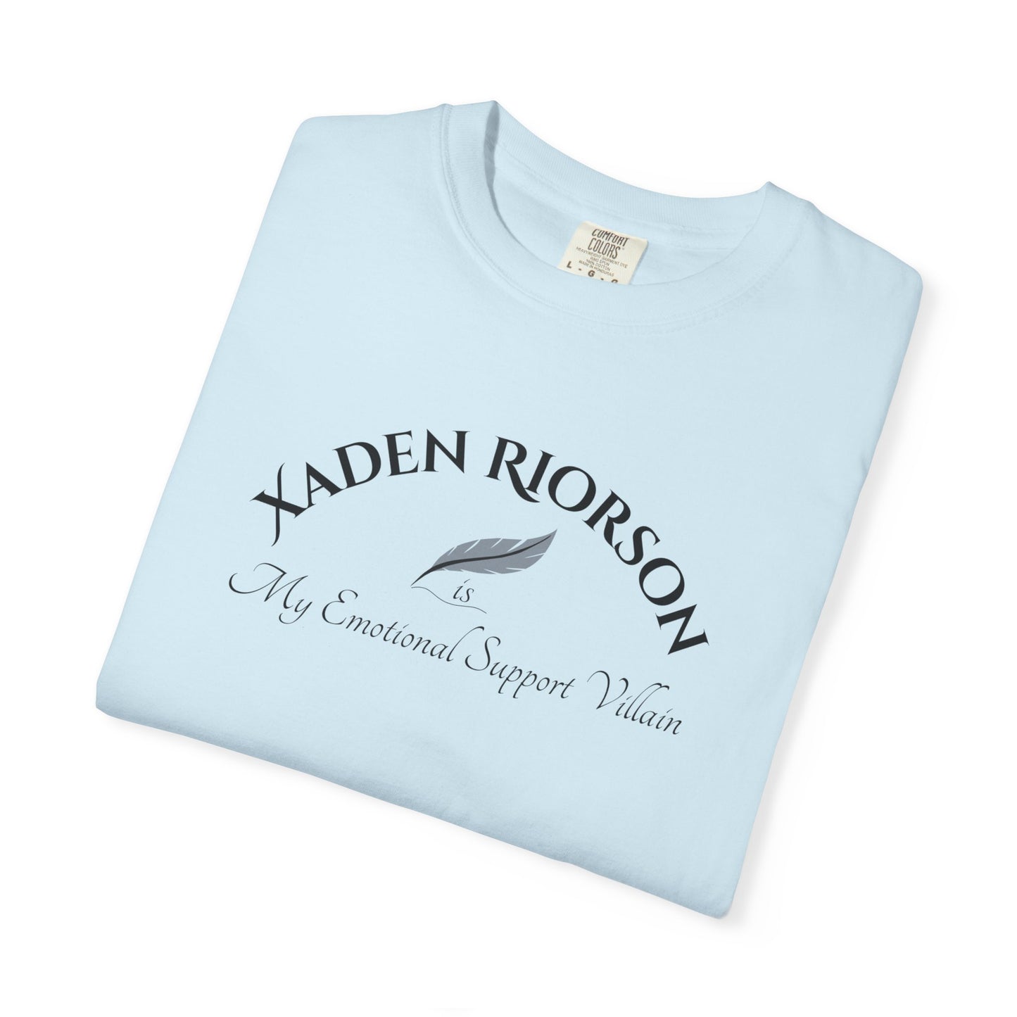 Emotional Support Villain Shirt Xaden Riorson Chambray
