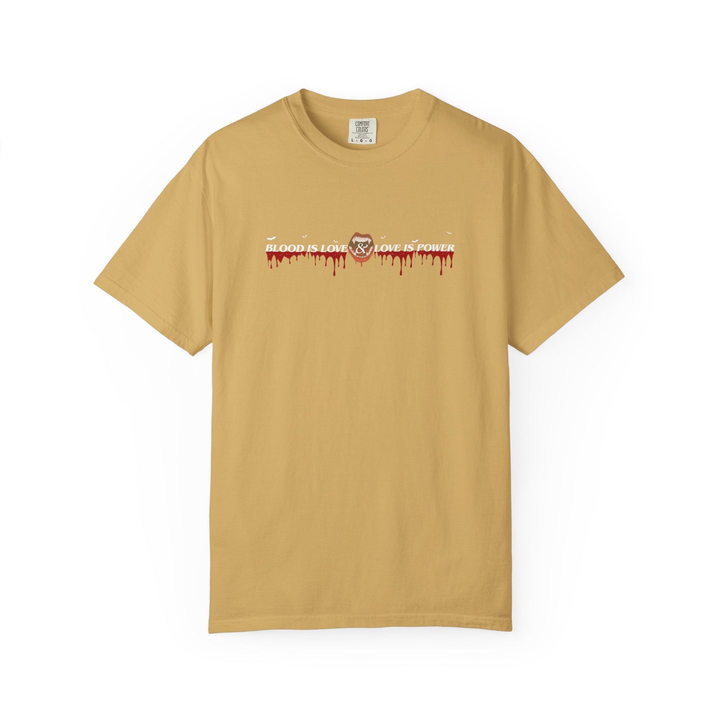 Empowerment Statement T-Shirt Mustard