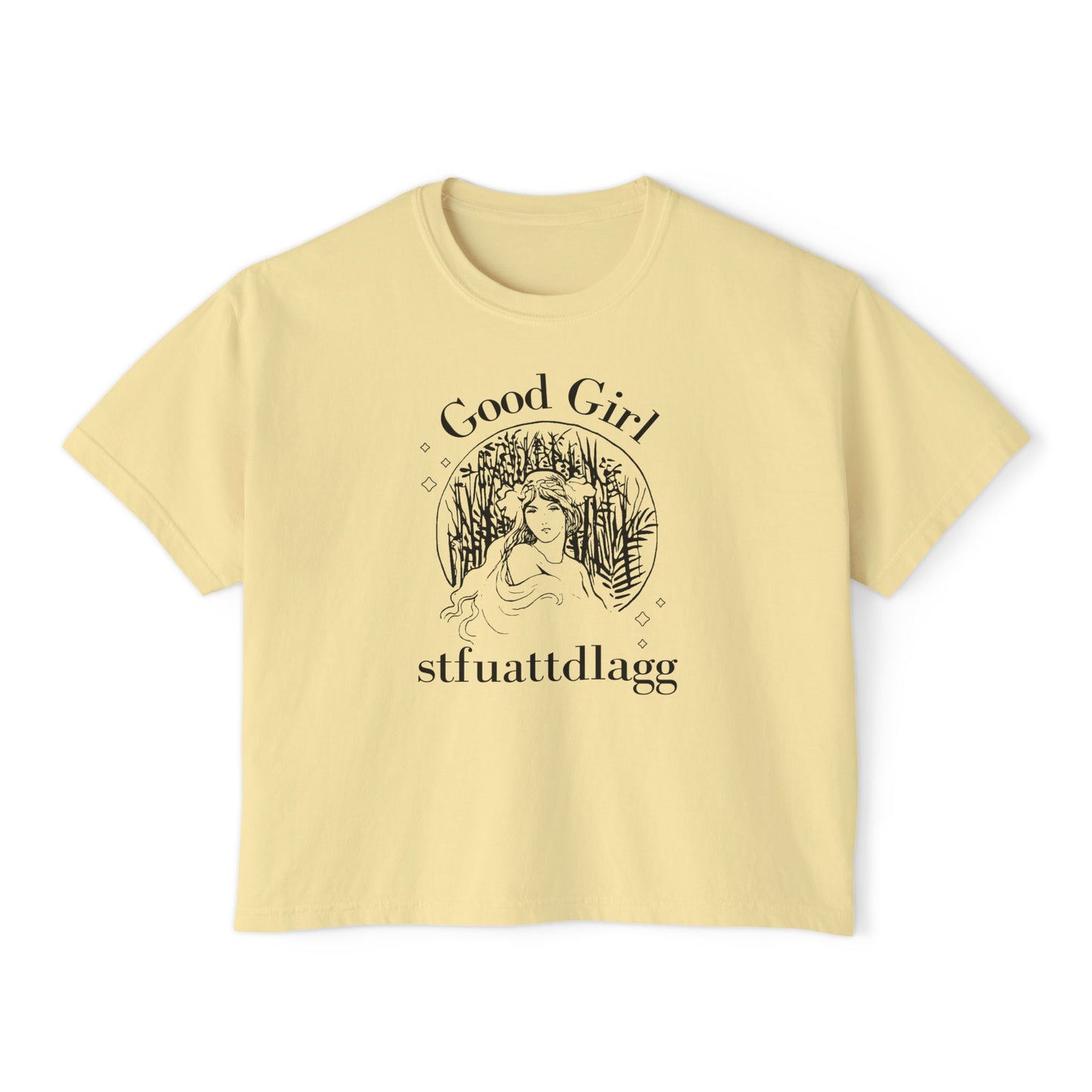 Good_Girl_STFUATTDLAGG_Boxy_Tee_Butter