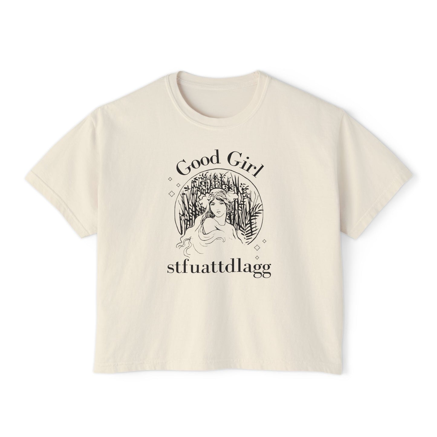 Good_Girl_STFUATTDLAGG_Boxy_Tee_Ivory