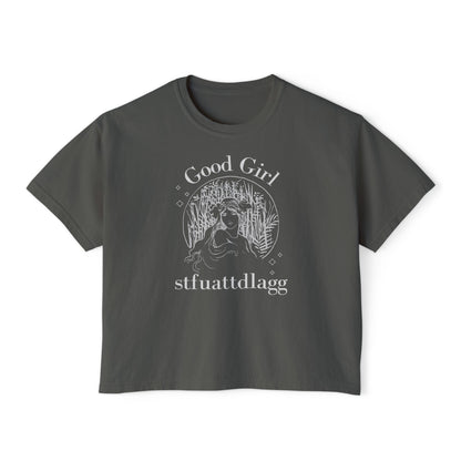 Good_Girl_STFUATTDLAGG_Boxy_Tee_Pepper
