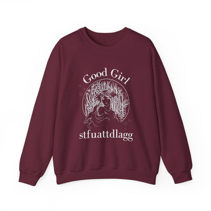 Good_Girl_STFUATTDLAGG_Sweatshirt_Maroon