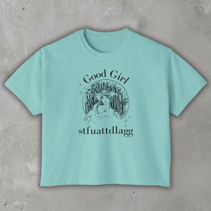 Good_girl_STFUATTDLAGG_Boxy_Tee_Chalky_Mint